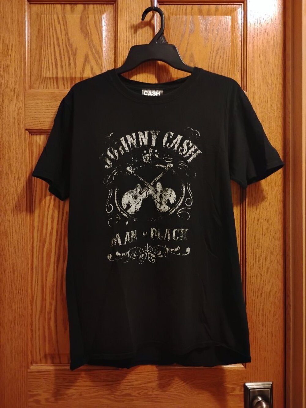 Johnny Cash The Man In Black T-Shirt Men's Size L
